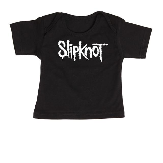футболки для новорождённых SLIPKNOT чёрный 80