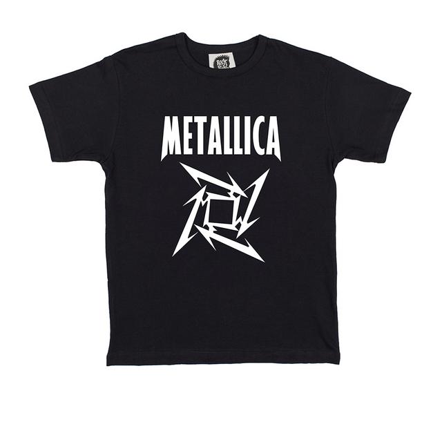 футболки для детей METALLICA STAR чёрный 104