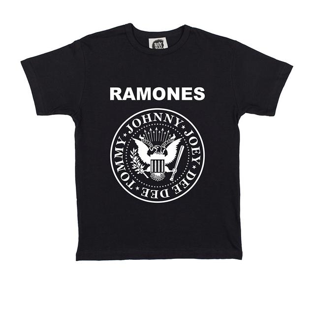 футболки для детей RAMONES чёрный 116