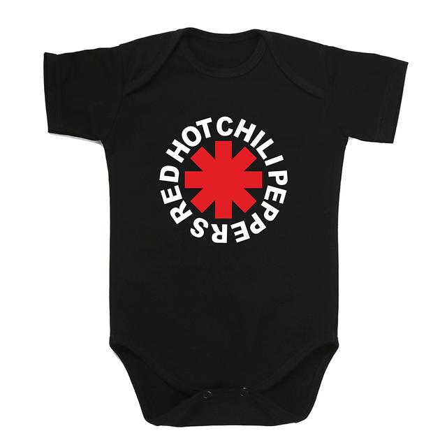 боди для новорождённых RED HOT CHILI PEPPERS чёрный 62 (от 3х месяцев)