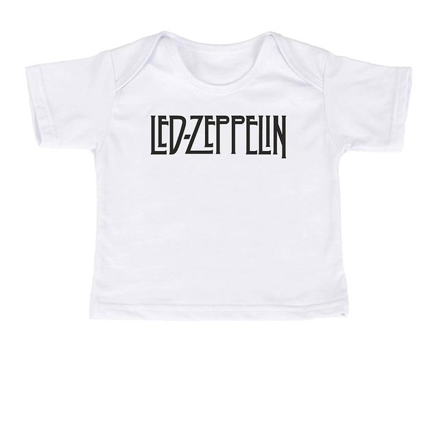 футболки для новорождённых LED ZEPPELIN белый 86