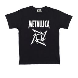 футболки для детей METALLICA STAR чёрный 116