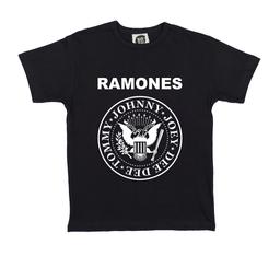 футболки для детей RAMONES чёрный 92