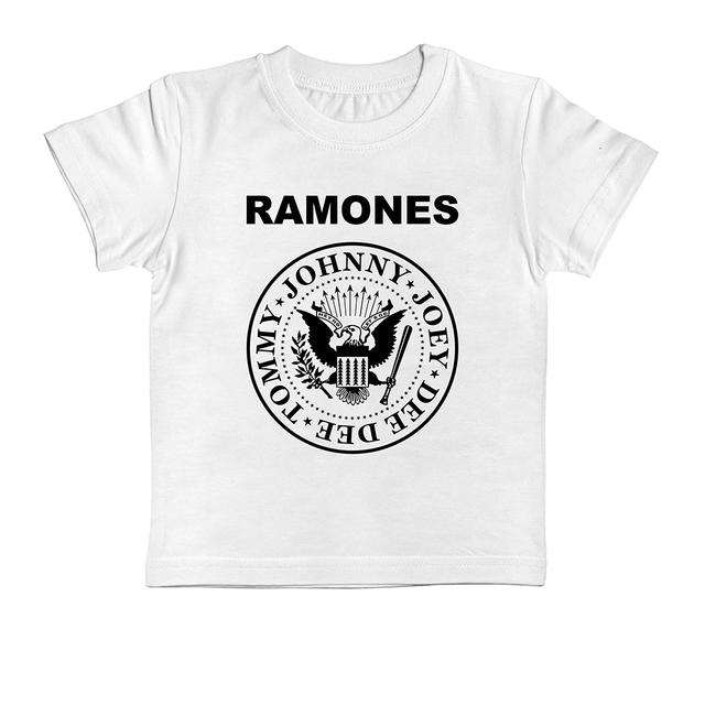 футболки для детей RAMONES белый 92