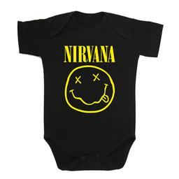 Боди для новорождённых NIRVANA чёрный 68 (от 6 месяцев)