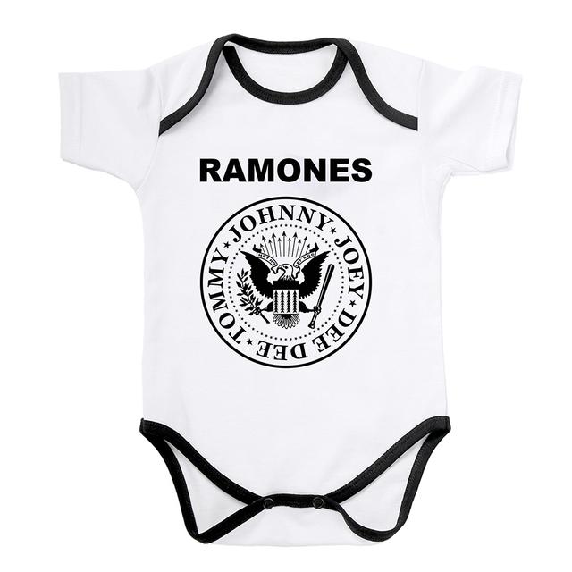 Боди для новорождённых RAMONES белый 62 (от 3х месяцев)
