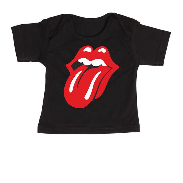 Футболка для новорождённых ROLLING STONES чёрная 80
