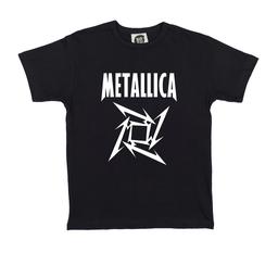 Детская футболка METALLICA STAR чёрная 92