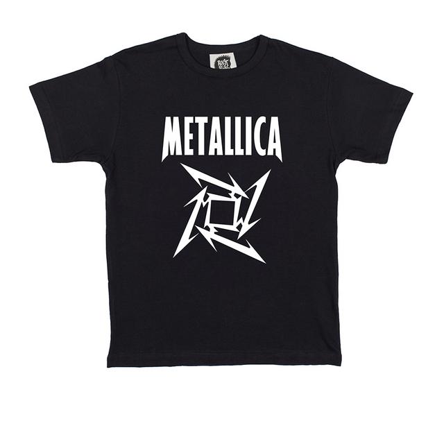 Детская футболка METALLICA STAR чёрная 104