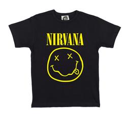 Детская футболка NIRVANA чёрная 116