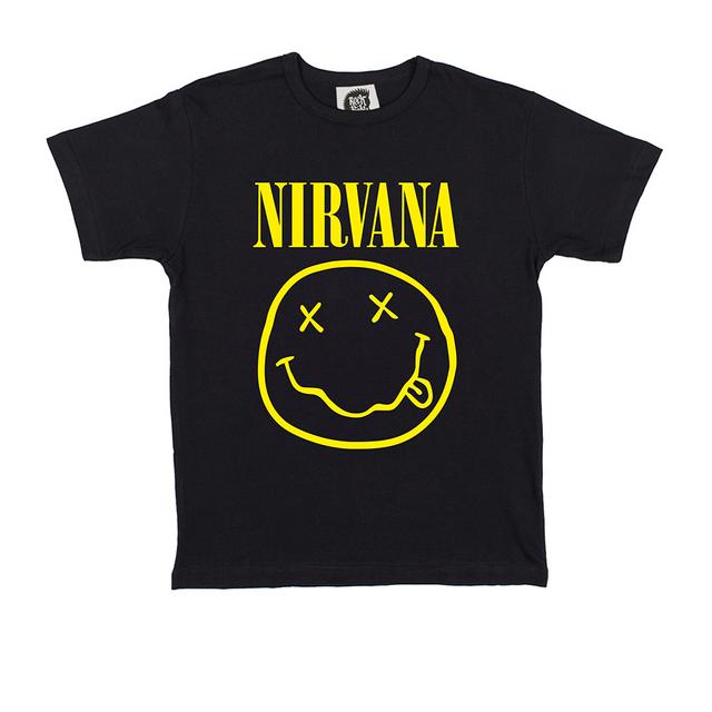 Детская футболка NIRVANA чёрная 92