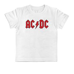 Детская футболка AC/DC BACK IN BLACK белая 104