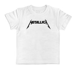 Детская футболка METALLICA белая 104