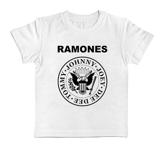Детская футболка RAMONES белая 104