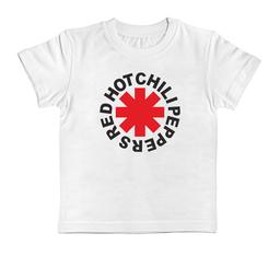 Детская футболка RED HOT CHILI PEPPERS белая 116